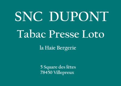 SNC DUPONT TABAC